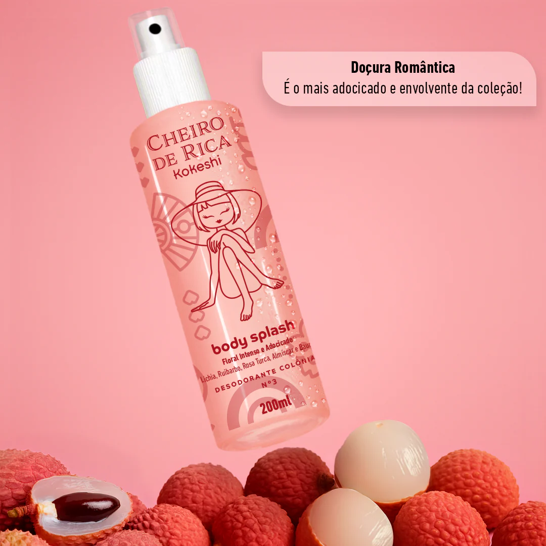 Body Splash - Cheiro de Rica Floral Intenso e Adocicado - Image 3